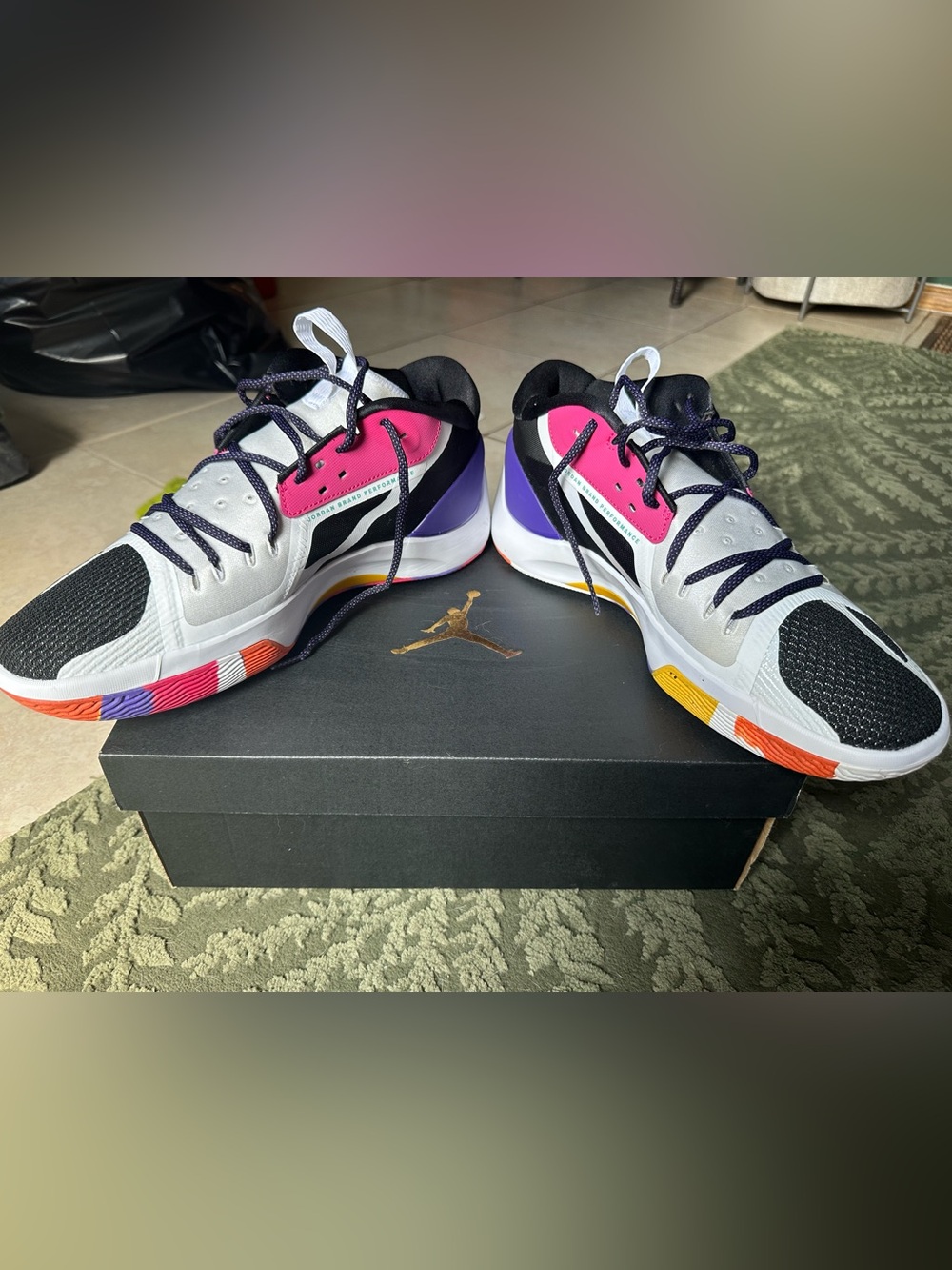 Jordan Men’s Multi-Color Performance Basketball Shoes